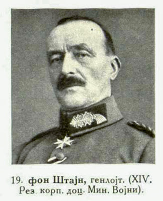 von Stein, Lieut-General (XIV-th Res-Corps, Russ.Fr.).