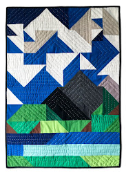 quilt geometric mountain pattern sky wall designs hanging fabrics solid mini