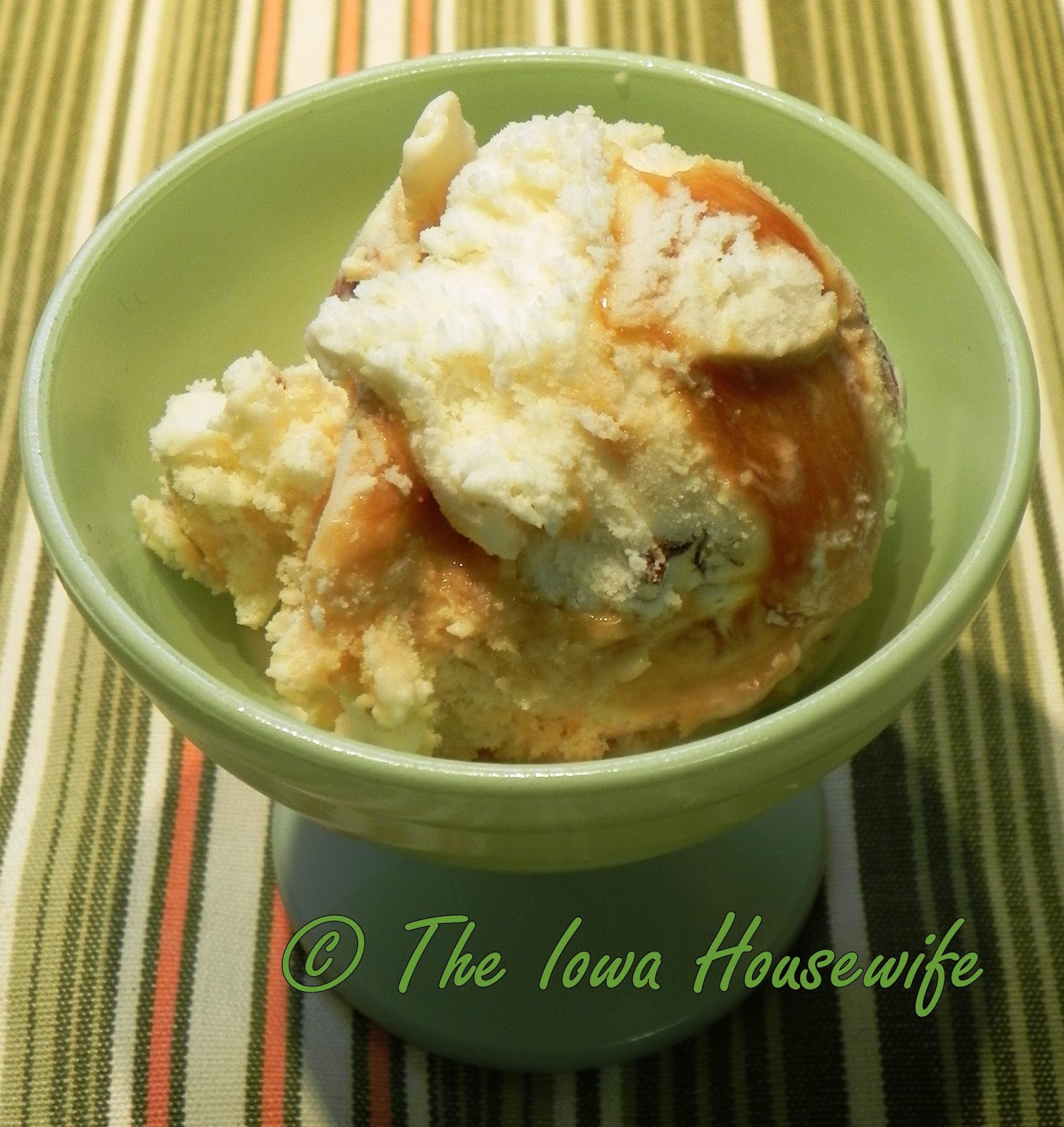 The Iowa Housewife Toasted Pecan Ice Cream