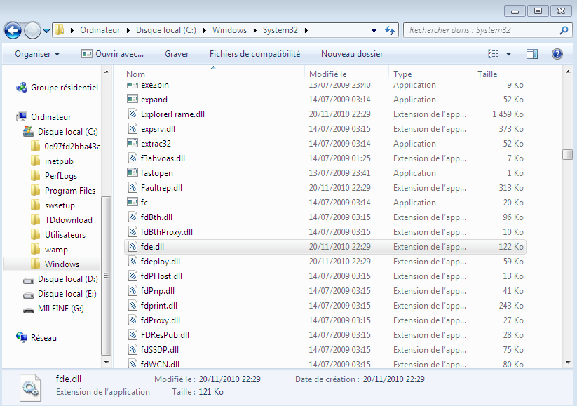 installe un fichier bin windows 7
