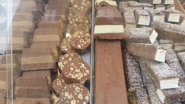 Chocolate candies at La Salute