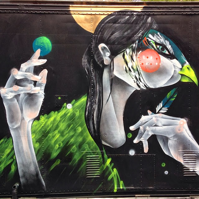 "You Can't Lie To Her" Newest Street Art Piece By TWOONE In Melbourne, Australia. 3