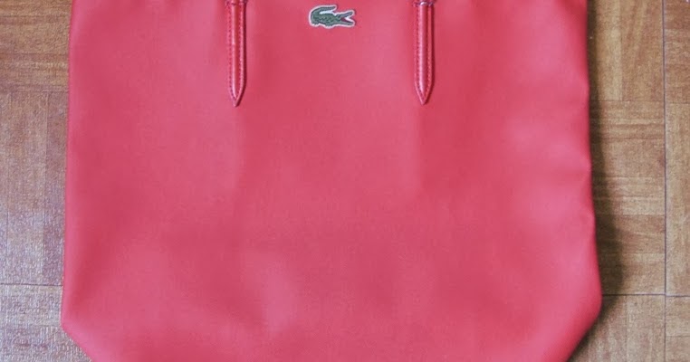Lacoste Concept Shopping Bag Review An Attempt to Spot the Fake | diane to write