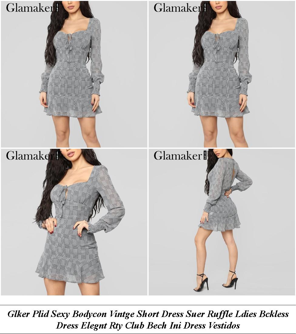 Plus Size Dresses - Sale On Brands Online - Long Sleeve Dress - Cheap Clothes Online Shop
