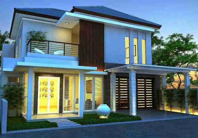 Contoh bentuk rumah minimalis 2 lantai Bentuk Rumah Minimalis 2 Lantai Terbaru yang menjadi trend di tahun ini