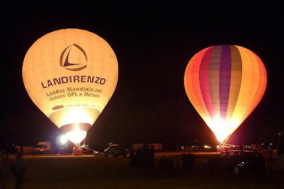 night glow Ferrara Balloons festival