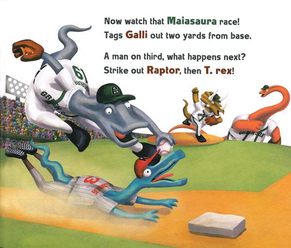 Kate's Bookery Raising Kids With Books DinoBaseball by Lisa Wheeler