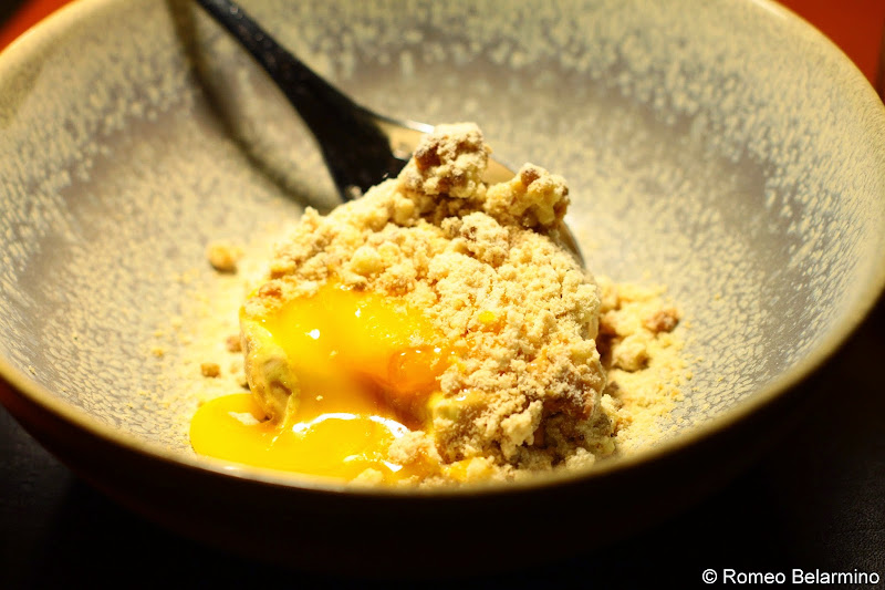 KOKA Caramel, Egg Yolk, and Buckwheat Gothenburg Michelin Star Restaurant
