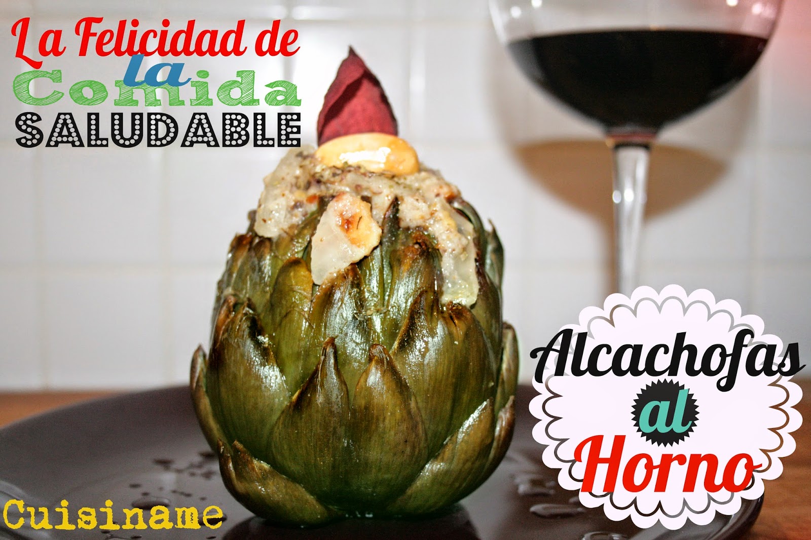 alcachofas, recetas sanas, recetas originales, verduras, almendras, avellanas, alcachofas al horno, recetas de cocina, recetas fáciles, humor