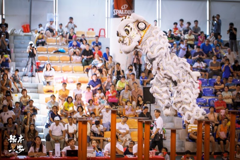 泰山獅王爭霸賽梅花樁獅藝競賽花絮泰山綜合體育館3F捷運泰山站