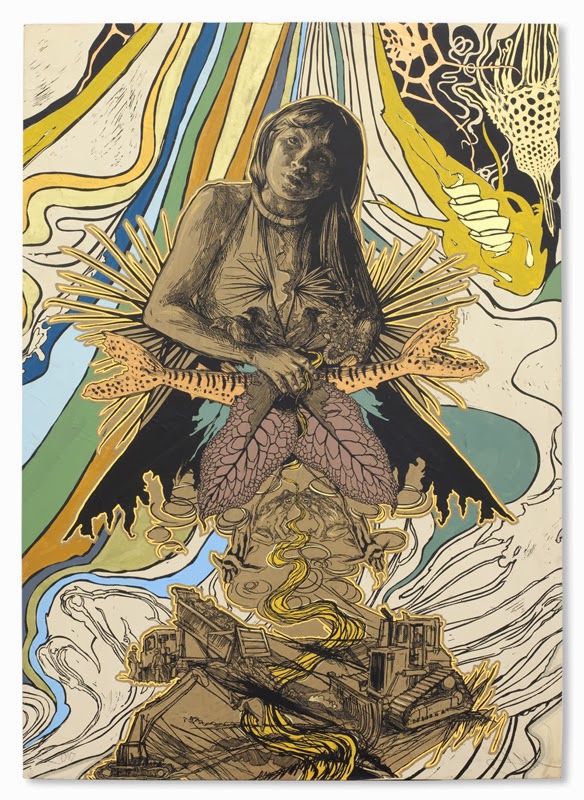 INSIDE THE ROCK POSTER FRAME BLOG Swoon Kamayura Print Edition