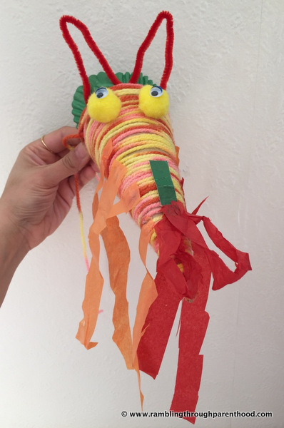 Rambling Through Parenthood : Dragon Mask for Kids