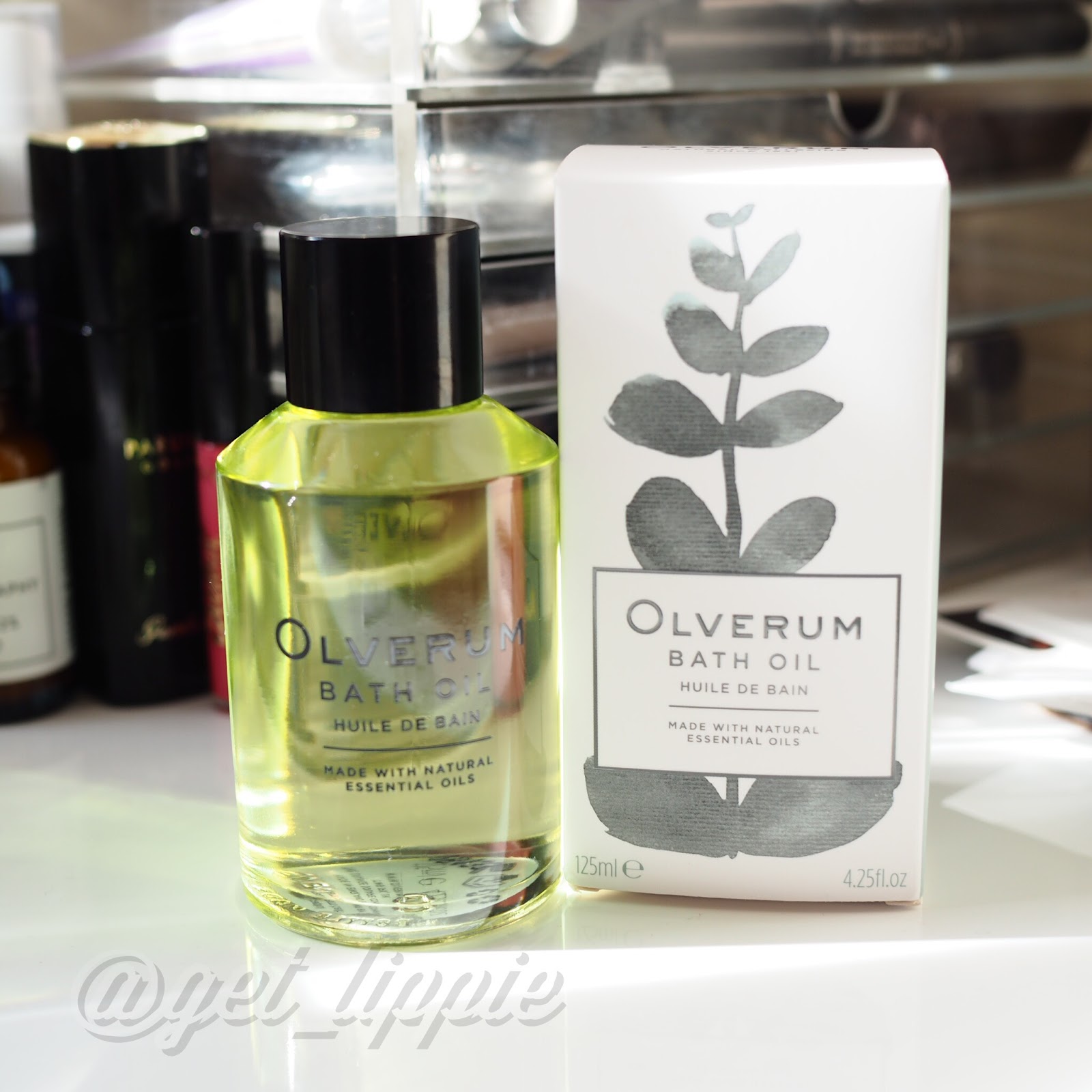 The best bath oil in the world? Olverum Bath Oil Get Lippie