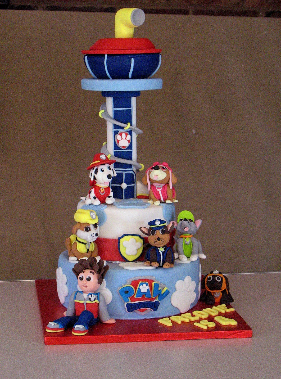 Paw Patrol Paw Patrol Birthday Cake 4th Birthday Cakes Birthday Party ...