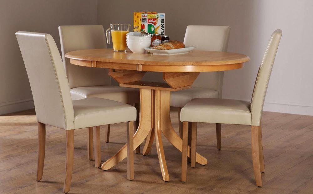 Home Priority: Outstanding Round Expandable Dining Table Designs