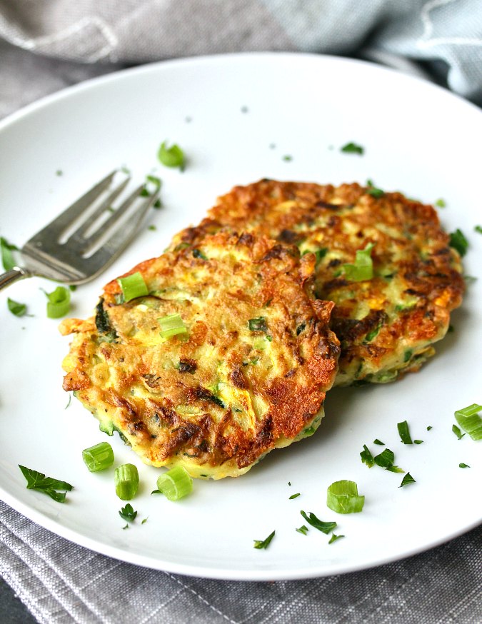 Zucchini Cheese Pancakes Karen's Kitchen Stories