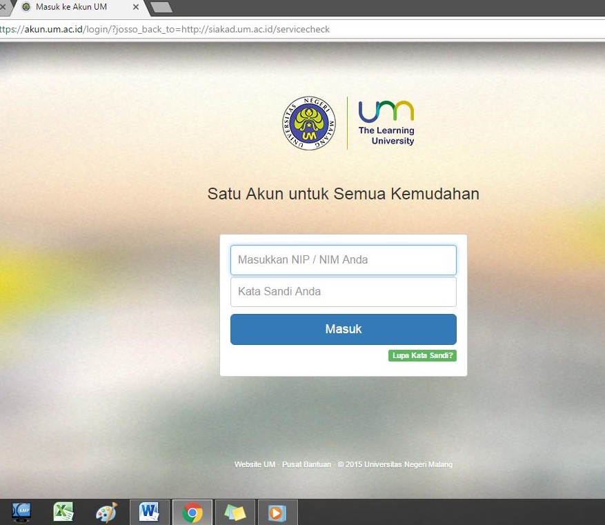 Tutorial Program KRS online siakad.um.ac.id FAJAR INDO