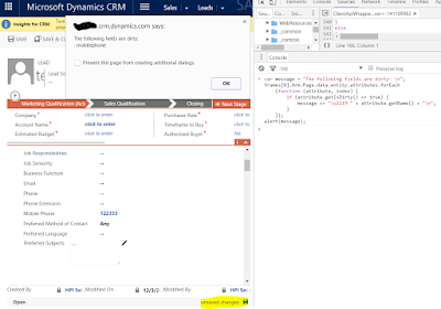 Dynamics 365 Customer Engagement: Get the list of all the dirty fields ...