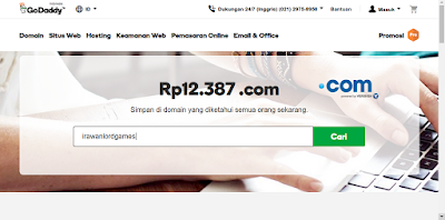 Promo Domain .COM Murah Hanya 12 Ribu Dari godaddy Promo Domain .COM Murah Hanya 12 Ribu Dari godaddy