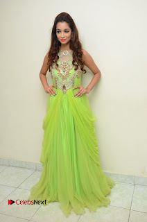 Rashmi Tagore (Miss Planet India 2016) Pictures in Green Dress at Telangana Film Chamber  0009