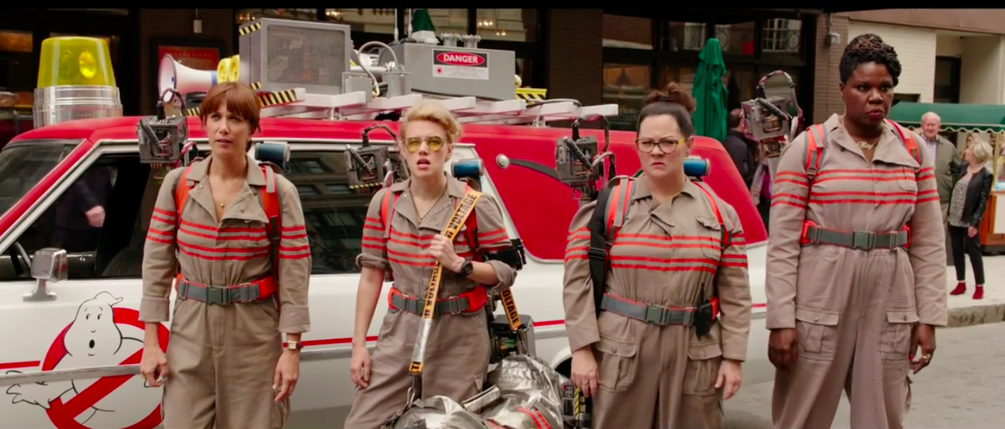 New International Trailer Fires Up "Ghostbusters" Reboot Film Geek Guy