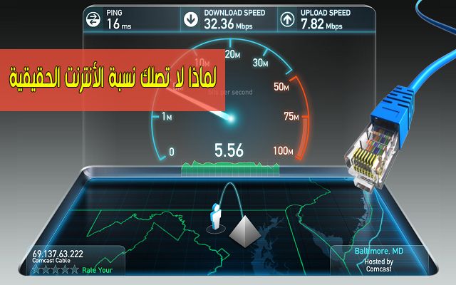 لماذا تحصل على سرعة أنترنت أقل من المفترض ولماذا سرعة التحميل لا توافق سرعة الصبيب ! إكتشف 5 أسباب تؤثر على سرعة الأنترنت لديك