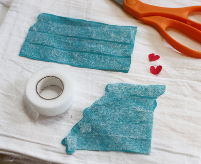 HOW TO MAKE DIY STATE PRIDE TEA TOWELS, Oh So Lovely Blog