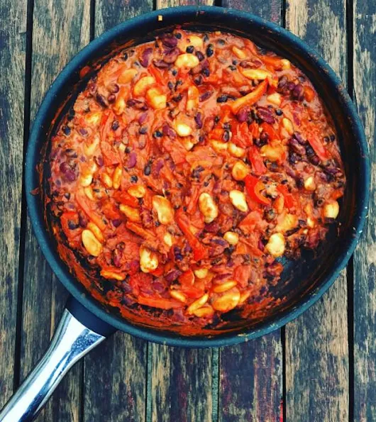 Creamy, Smokey Vegan Chilli