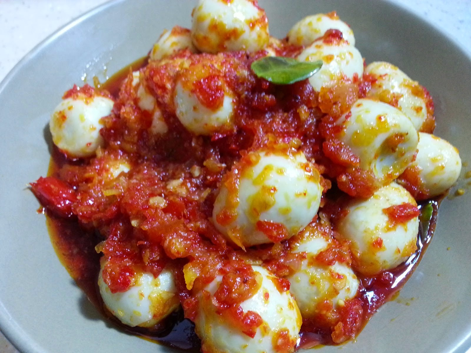 Resep Sambal Goreng Telur Puyuh Super Pedas Cara Membuat