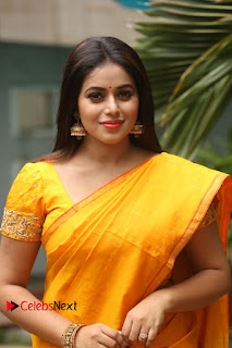 Actress Poorna Pictures in Saree at Avanthika Movie Opening  0008
