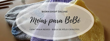 Workshop Online Meias para bebé