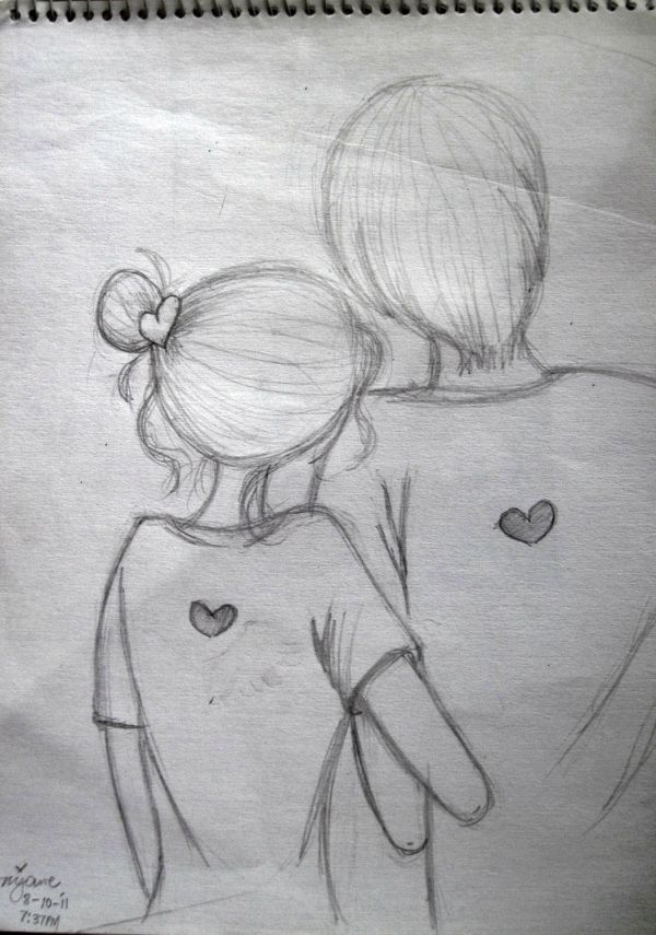 pencil sketches of love pencil drawings