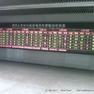 在中國火車旅行 – 購買火車票時機及地點  