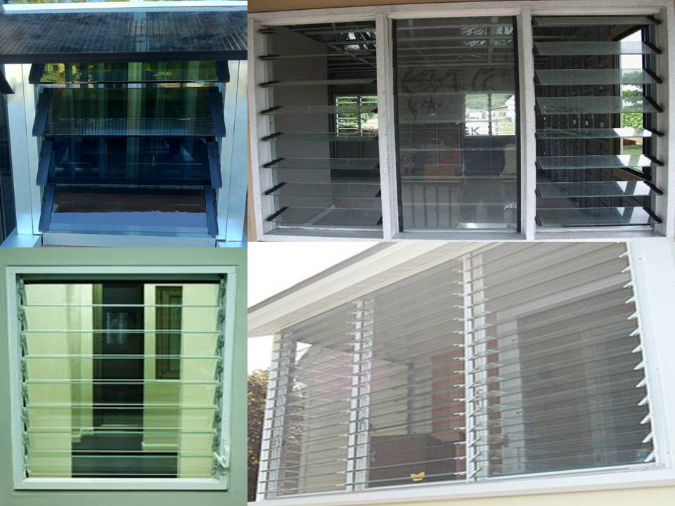 Source Aluminium Jalousie Windows Security Louver Sound