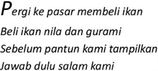 pantun jenaka pantun jenaka