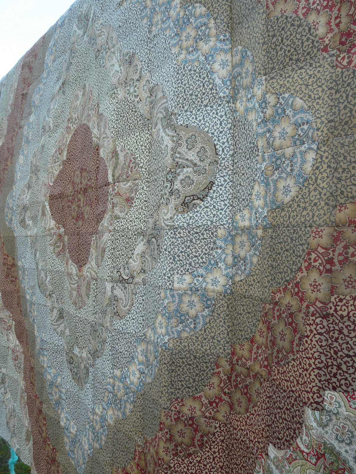 Patchwork "Las Magnolias" LOVE RING QUILT CON QUILT SMART Y COLECCION