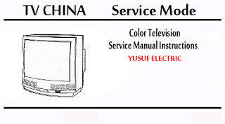 Service Mode TV CHINA Segala Merk Dan Berbagai Type