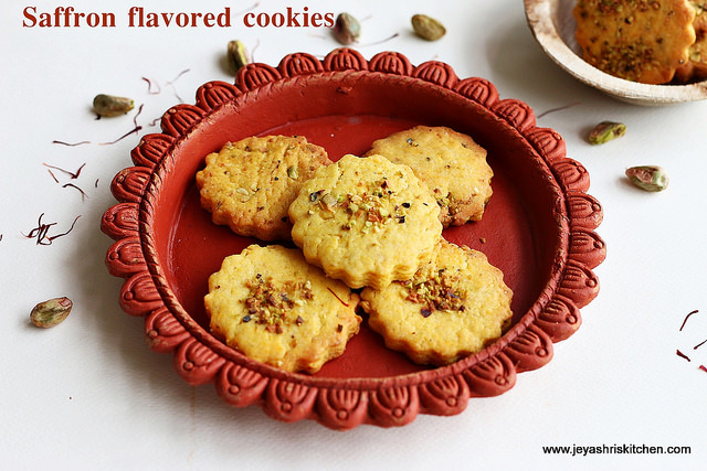 Saffron flavored cookies Saffron flavored cookies