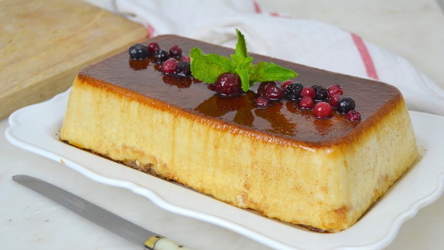 Tarta de sobaos y quesitos sin horno