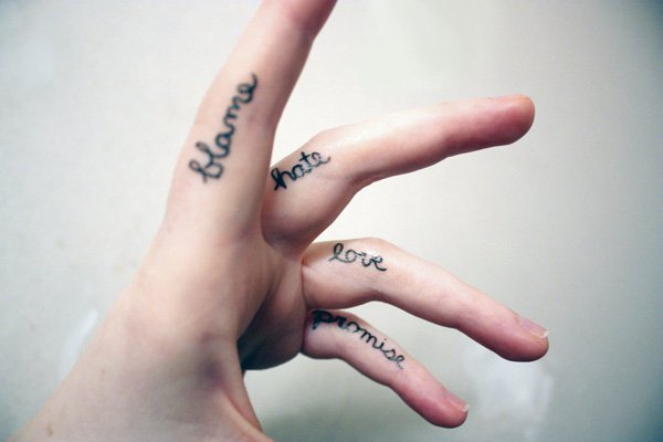 tatuagem no dedo tatuagem no dedo
