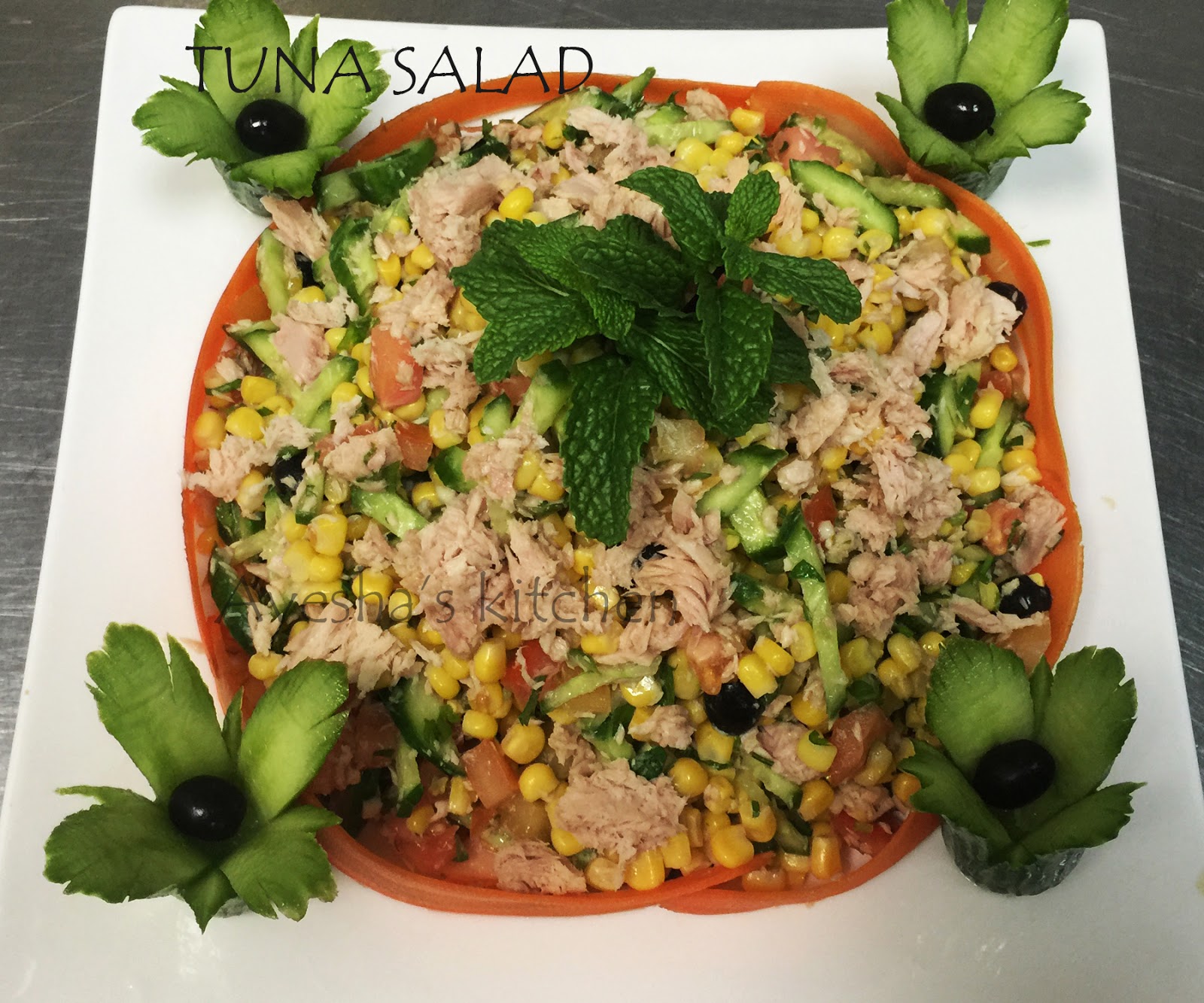 SALAD RECIPES - TUNA SALAD / HEALTHY SALAD RECIPES