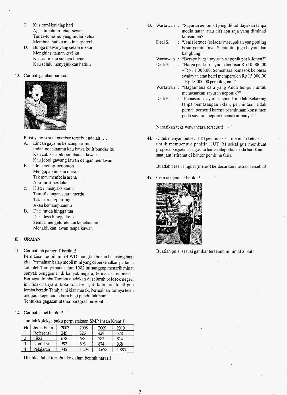 Soal Bahasa Madura Kelas 4 Semester 2 / View Soal Bahasa