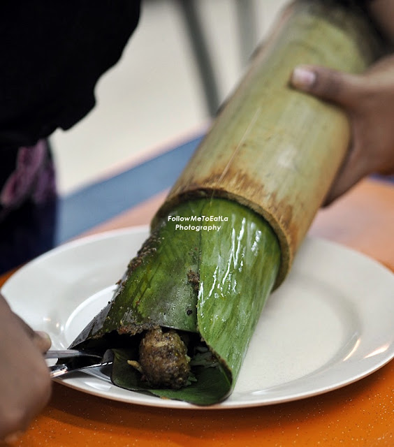 Nasi lemak bamboo kepong
