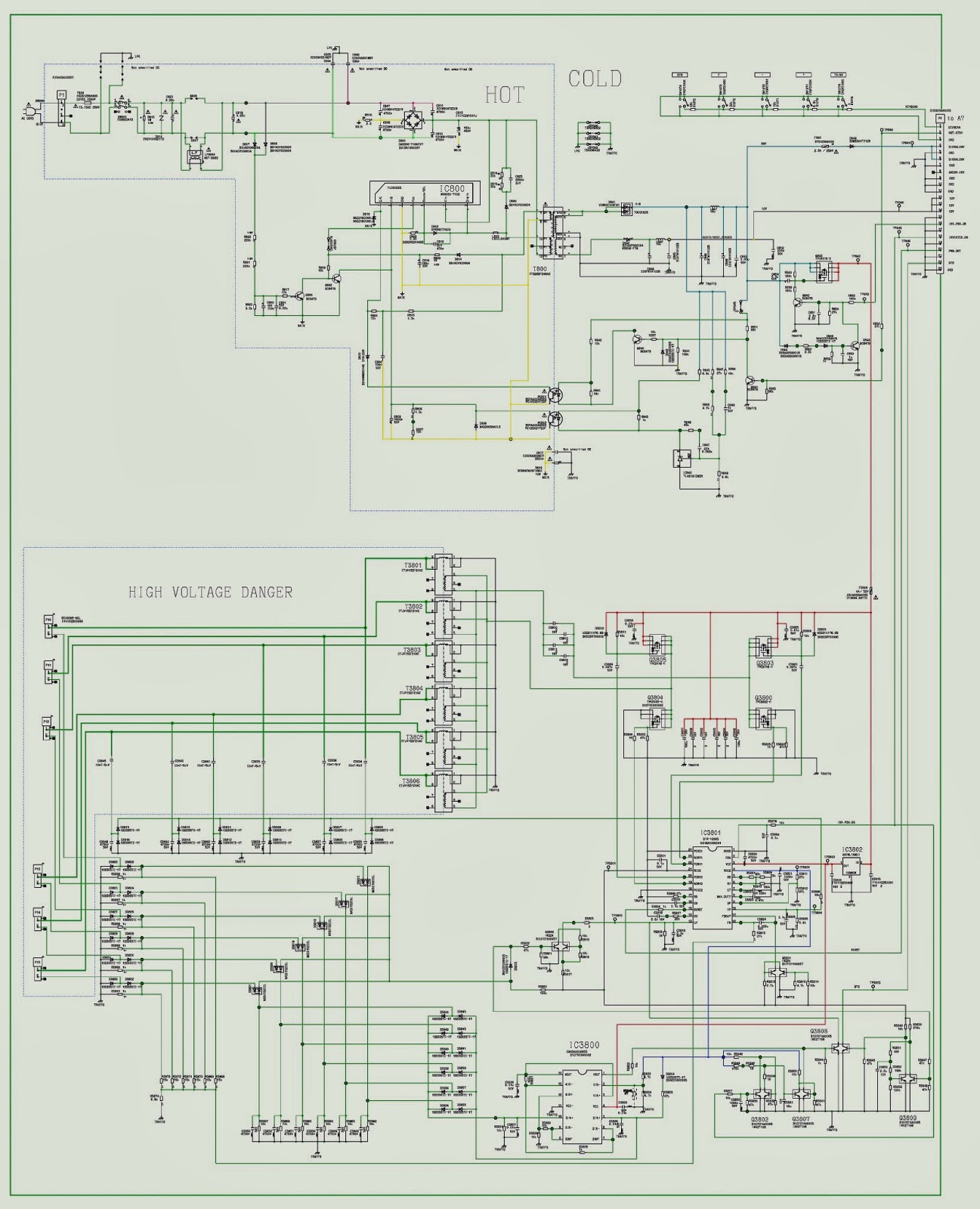 Electro help PANASONIC TX20LA80F TX20LA80FS LCD TV SERVICE MODE