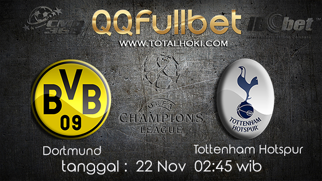 PREDIKSIBOLA - PREDIKSI TARUHAN BOLA DORTMUND VS TOTTENHAM HOTSPUR 22 NOVEMBER 2017 (UEFA CHAMPIONS LEAGUE)