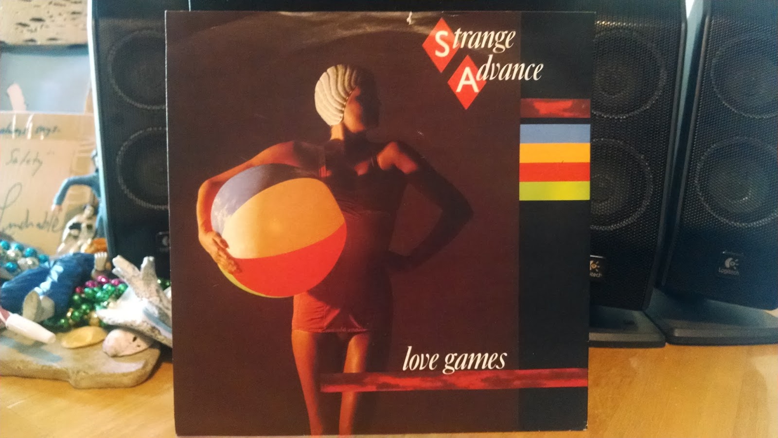 DOWN UNDERGROUND: STRANGE ADVANCE - Love Games 7 w Worlds Away LP 83 w 2wo LP 851600 x 901