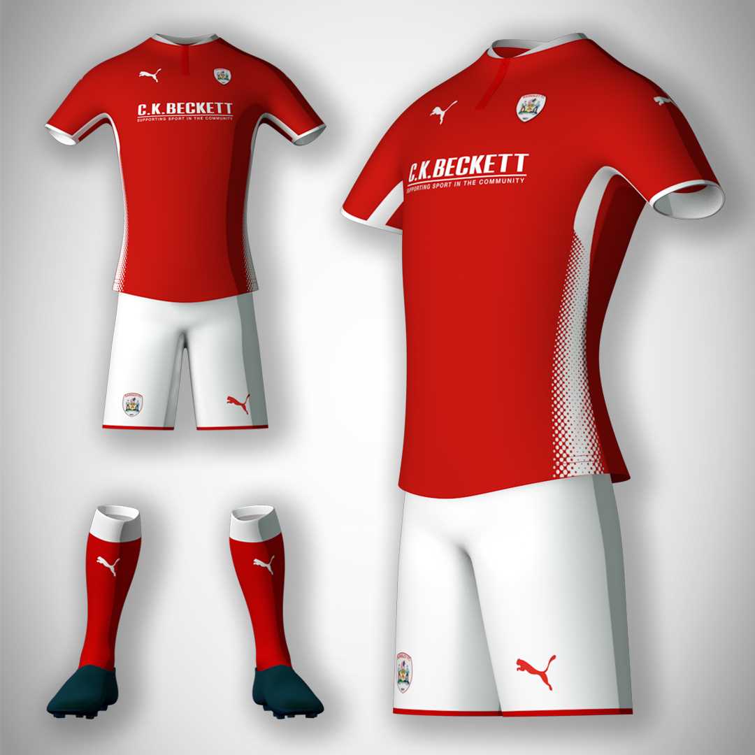 Barnsley FC on X: View our new 2016/17 Home Kit gallery over at