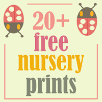 free nursery printables