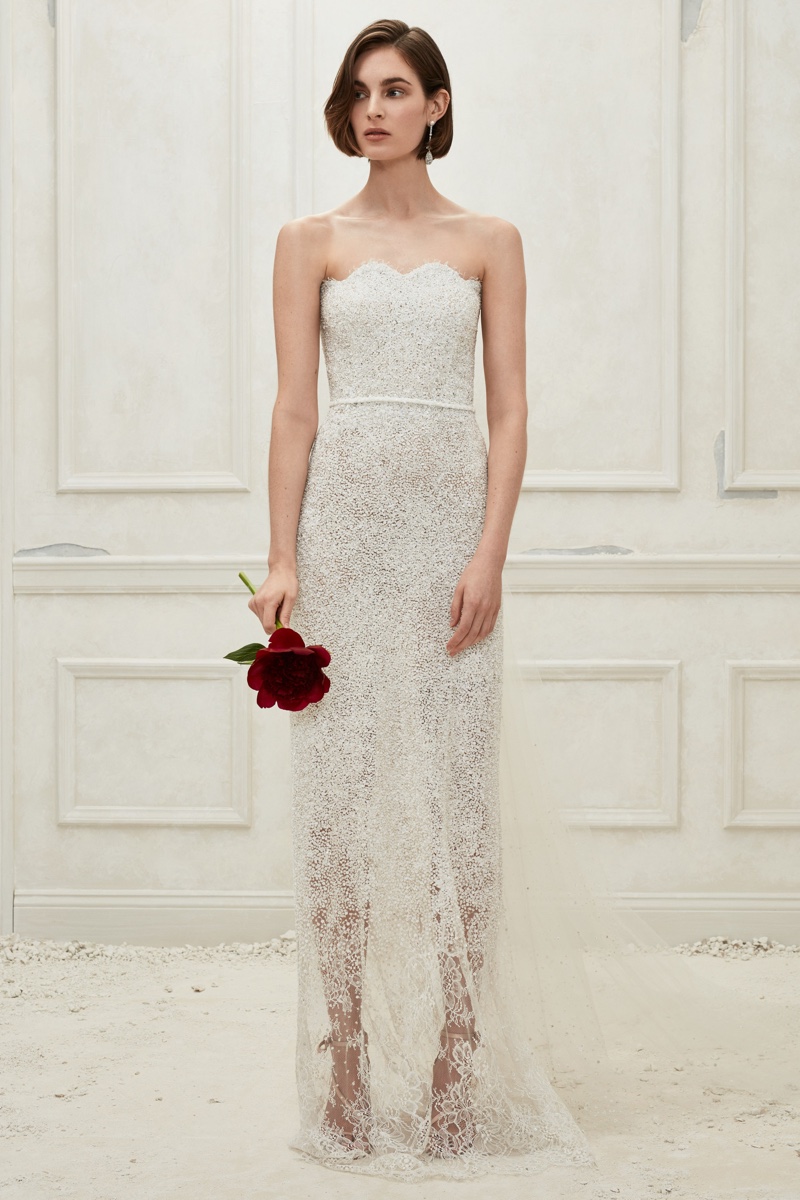 oscar de la renta bridal fall 2020